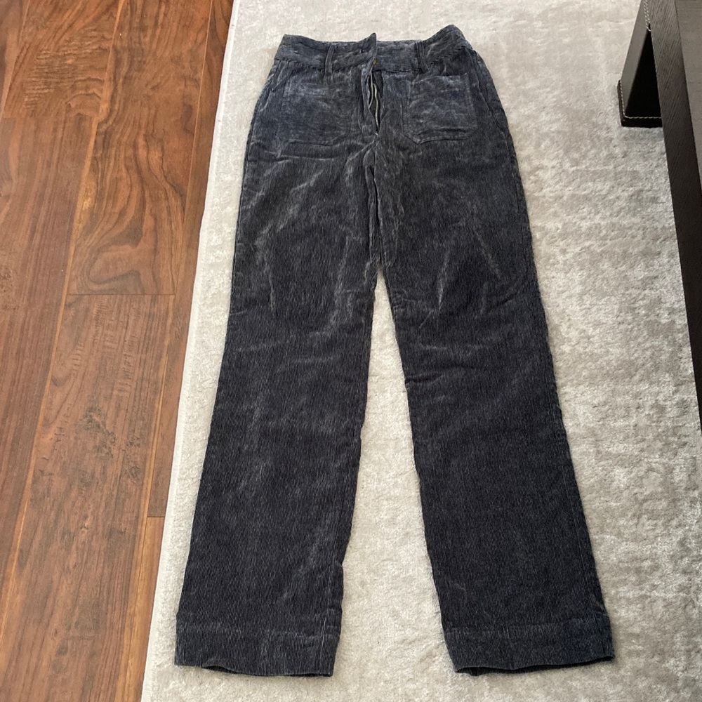 En Saison Dark Gray Straight Leg Pants